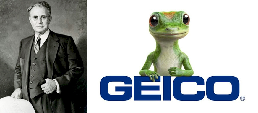 GEICO logo and some history behind the company