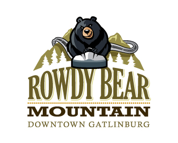 Rowdy Bear Mountain Logo Design