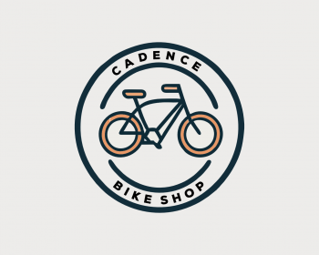 Cadence Bike Shop Logo Design