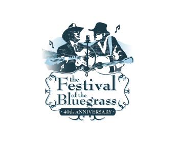 The Festival of the Bluegrass Logo Design